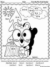 Freebie Color Code Math Printables Puzzles Addition Irene Hines Visit sketch template