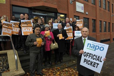 Coventry Probation Workers Walk Out To Protest Against Governments