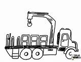 Coloring Big Printable Rig Truck Pages Scroll Down sketch template