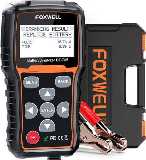 buy car battery tester   foxwell bt battery load tester alternator automotive