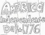 Independence Coloringbay Alley 1776 Bless Kids sketch template