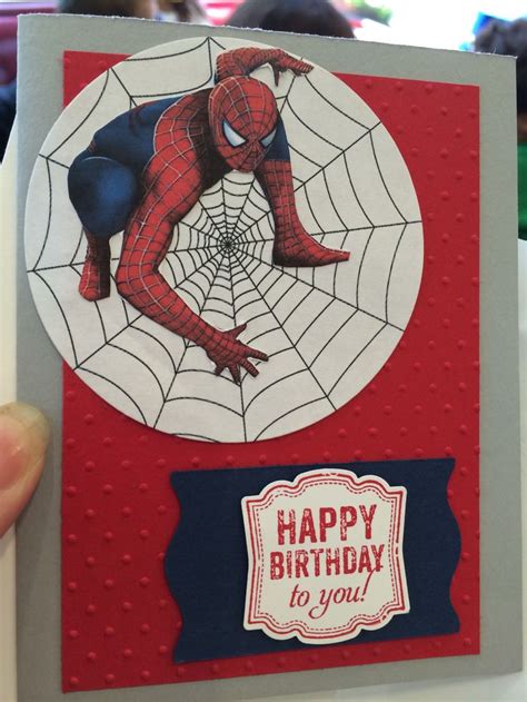 spider man card spiderman cards cards kids birthday cards