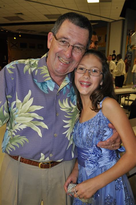photo gallery divas and daddies dance mel neely brought his granddaughter allison tibor