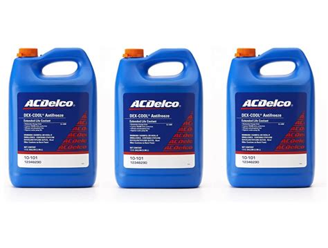acdelco   dexcool concentrate extended life antifreeze coolant oem   sale
