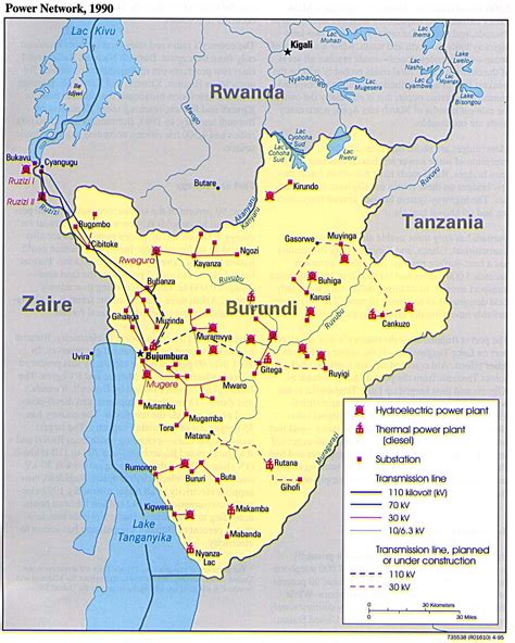 burundi maps