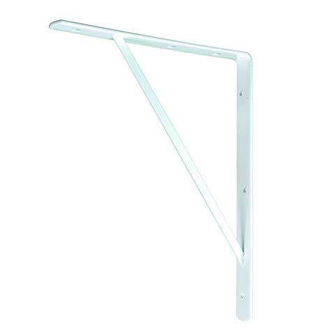 everbilt     white magnum shelf bracket eb