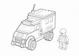 Lego Coloring Police Pages Car City Printable Kids Drawing Coloriage Airplane Colouring Cars Station Omalovánky Print Colorier Truck Airport Color sketch template