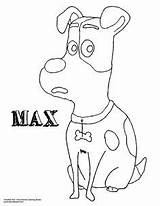 Pets Max sketch template