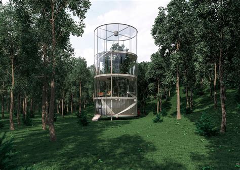 ingenious concept   modern treehouse