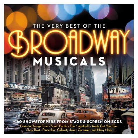 musical very best of the broadway musicals 3 cds jpc