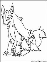 Coloring Mightyena Pages Poochyena Pokemon Library Clipart Popular Fun sketch template