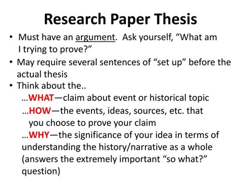research paper thesis powerpoint    id