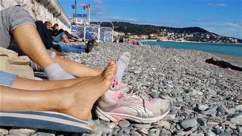 Mature Italian Woman Foot Rub At Beach Ptr1 Youtube