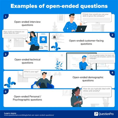 open ended questions definition characteristics examples  advantages questionpro