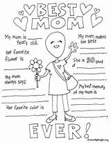 Coloring Mothers Mom Pages Mother Printable Ever Card Print Crafts Make Kids Preschool Happy Dad Sheets Paper Cards Mommy Sheet sketch template