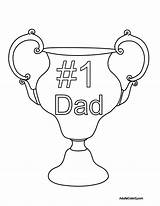 Coloring Dad Trophy Pages Fathers Father Number He Deserves Greatest Ok Mind Him Give Then Right Printable sketch template
