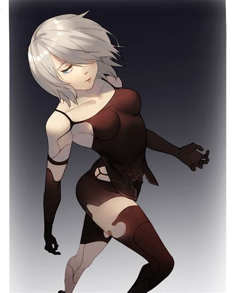 Nier Automata A2 Nude Mod Bares All Sankaku Complex