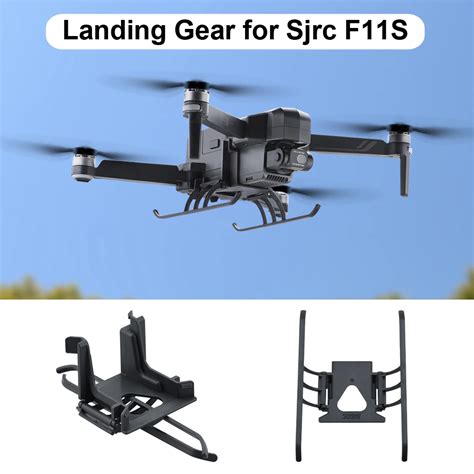 landing gear  sjrc fsfs  pro drone foldable heightened extended leg kit extensions
