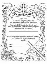 Lent Lenten Graders 5th Ccd Religious sketch template