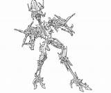 Transformers Frenzy Cybertron sketch template