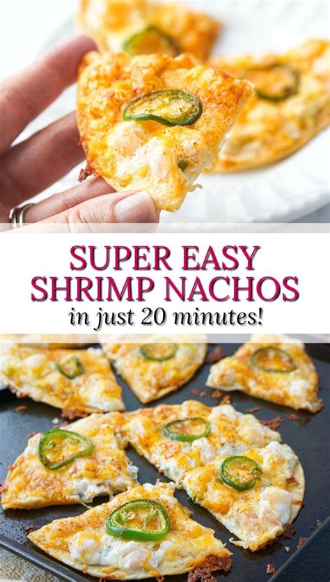 easy shrimp nachos in 20 minutes like chi chi s seafood nachos