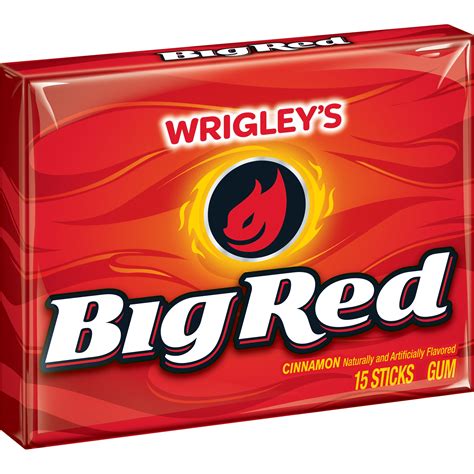 wrigleys big red cinnamon gum single pack walmartcom