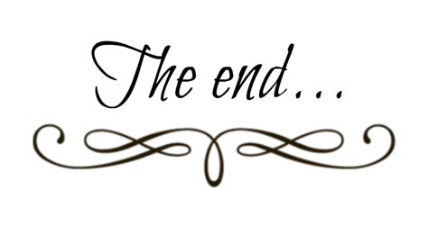 Collection Of The End Png Pluspng