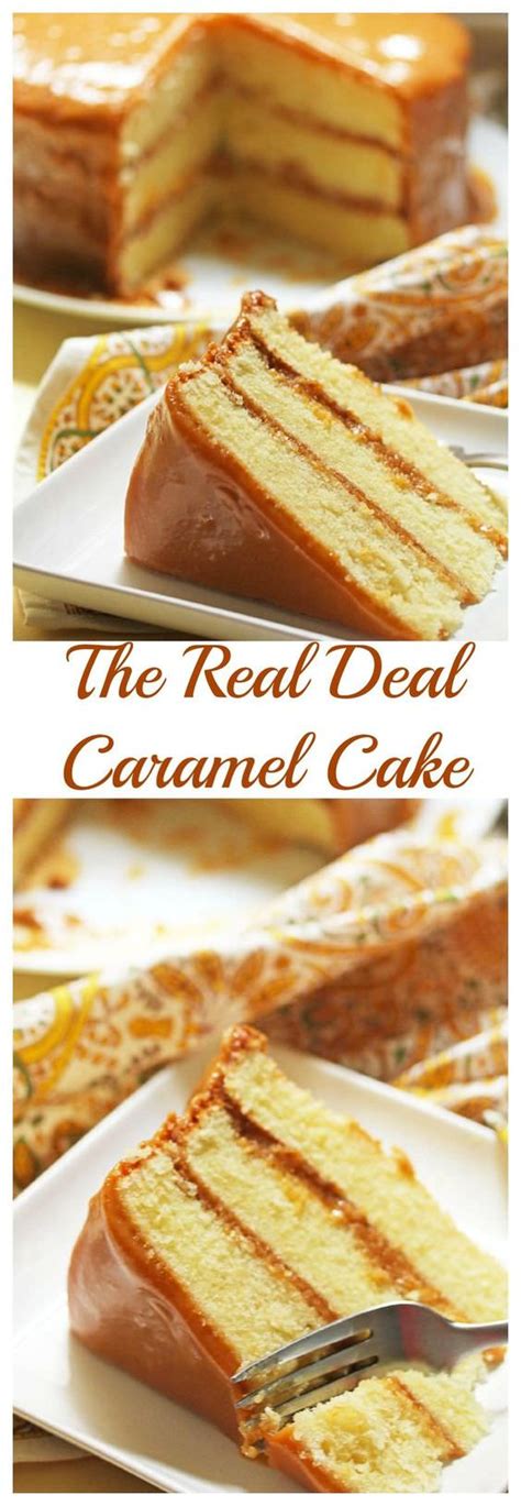 real deal southern caramel cake recipe food curation