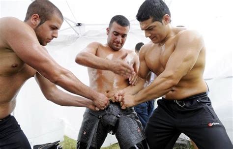 Today I Discovered The Sport Of Turkish Oil Wrestling D Album On Imgur