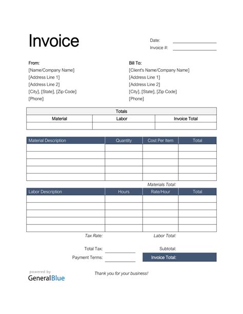 easy    printable invoice templates mondaycom blog