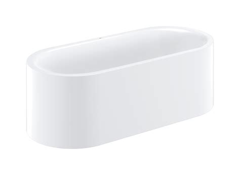 grohe  essence freestanding bathtub cm      white
