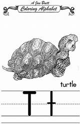 Turtle Coloring Alphabet Traditional Janbrett Pages Printable Click Subscription Downloads Color Modern sketch template