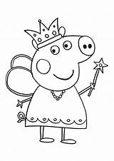 Peppa Stampare Cartone Stampa Pianetabambini Coloriages sketch template