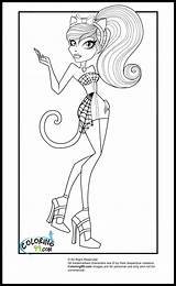 Monster High Coloring Pages Scaris Colouring Sheets Demew Catrine Travel Ministerofbeans Printables Värityskuvia Coloringpages Printable Dolls Party sketch template