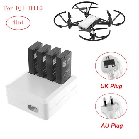 shipping  dji tello drone    battery charger hub rc intelligent quick charging drop