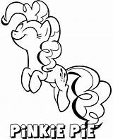Pie Pony Coloring Pinkie Little Pages Mlp Printable Print Topcoloringpages sketch template