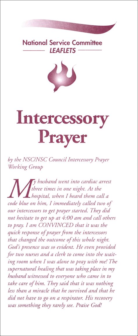 intercessory prayer chariscenter usa comcenter catholic faith