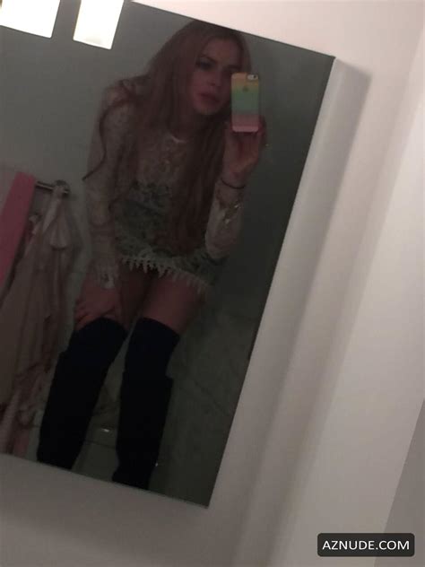 Lindsay Lohan Nude And Sexy Selfie Photos Aznude