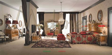 classic luxury italian master suite furniture   italy  handmade furniture production
