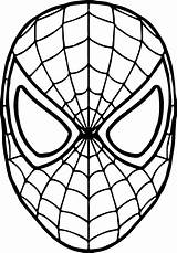Coloring Pages Spiderman Symbol Spider Man Getdrawings sketch template