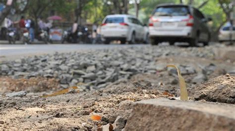 prabhat road residents fed   constant road digging