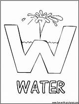 Water Coloring Pages Letter Drinking Drop Colouring Pollution Preschool Pencil Drawing Color Activities Getcolorings Save Printable Print Paintingvalley Preschoolers Kindergarten sketch template
