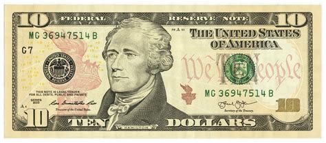 dollar bill face