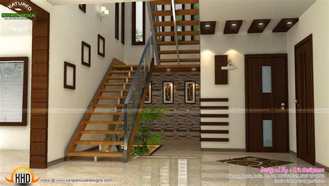 amazing staircase design kerala style design idea