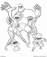Coloring Incredibles Pages Family Superhero Violet Printables Dash Gif Adventures Story Action sketch template