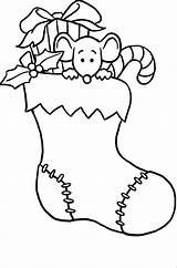 Stockings Printables Clases Bestcoloringpagesforkids sketch template