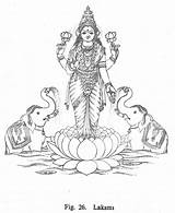 Hindu Gods Drawing God Coloring Mandala Ganesha Indian Laksmi Paintings Painting Mural Lotus Visit Choose Board sketch template