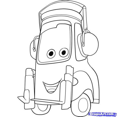 guido   wheel  disney cars coloring pages png