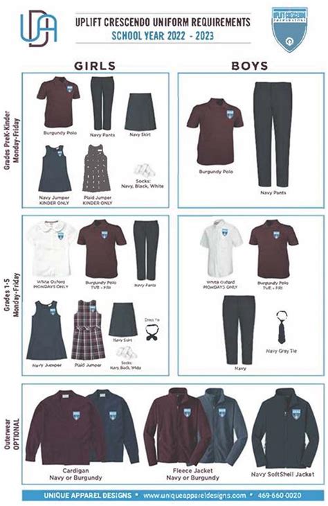 campus general information school uniforms