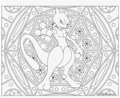 mewtwo pokemon card coloring pages images  drawing